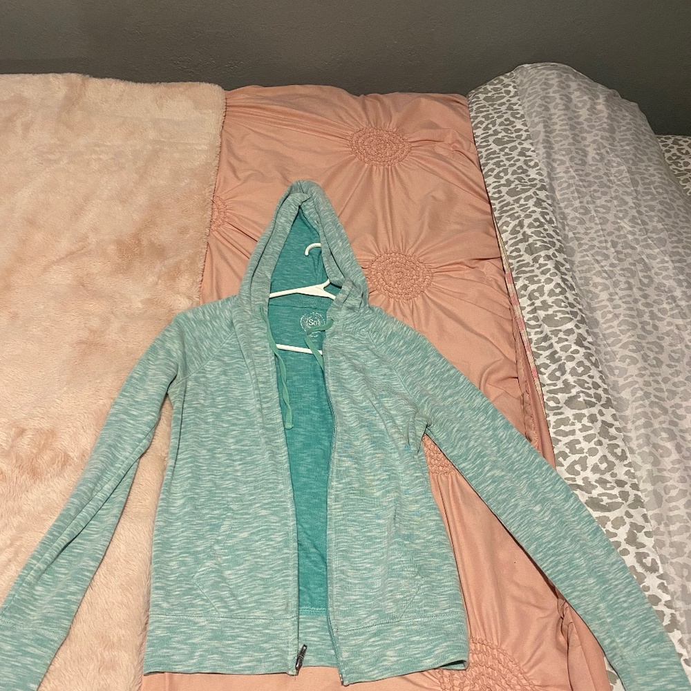 Zip up hoodie